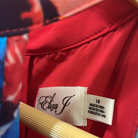 Dress. Eliza J floral print in pink - Picture 5 of 12